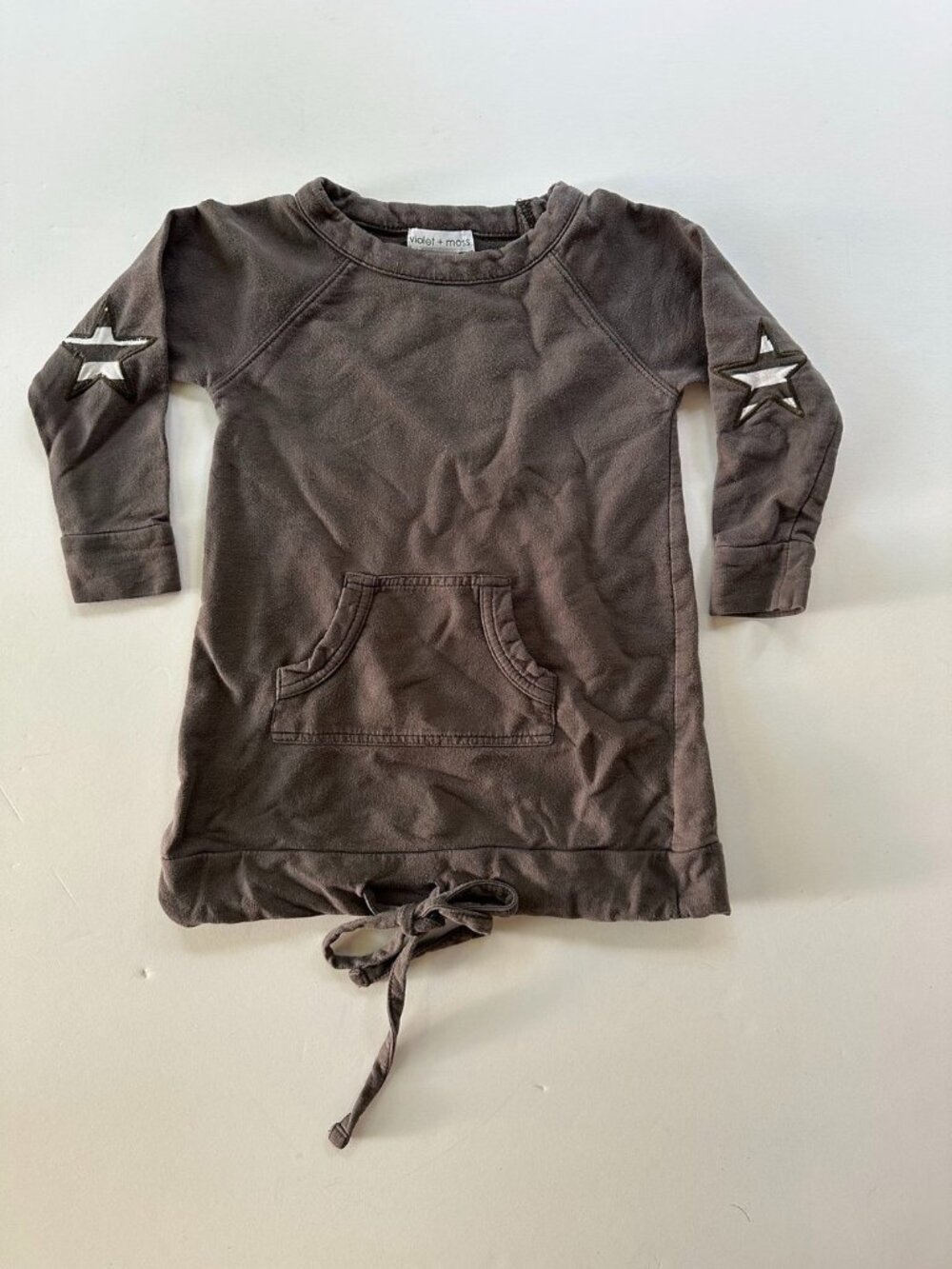 Violet + Moss Brown Sweatshirt
